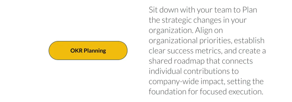 OKR Cycle & Meetings