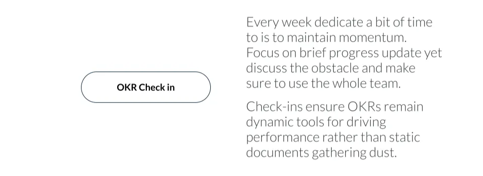 OKR Cycle & Meetings