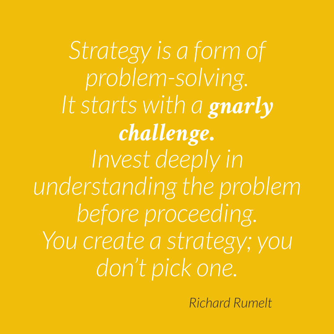 What Problem Are We Solving? The Question Most Strategy Sessions Skip